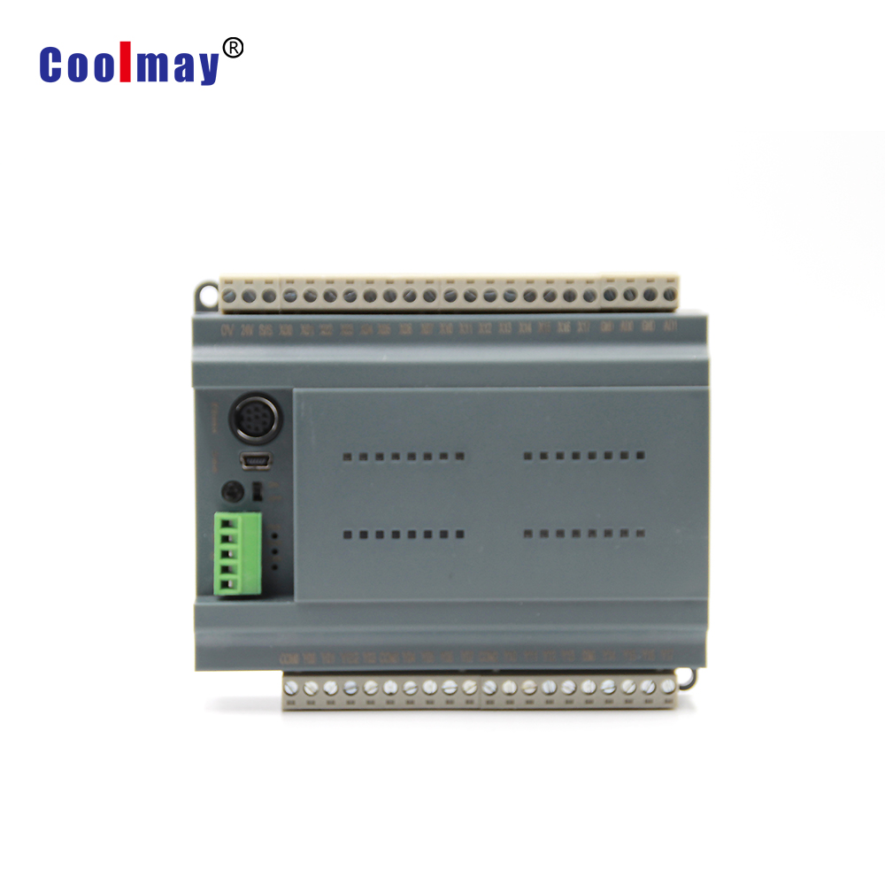 Coolmay high efficiency Transistor output PLC controller used in hot air seam sealing machine