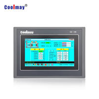 High efficiency 7 inch touchscreen 12di 12do relay output rs485 modbus rtu protocol plc controller integrated