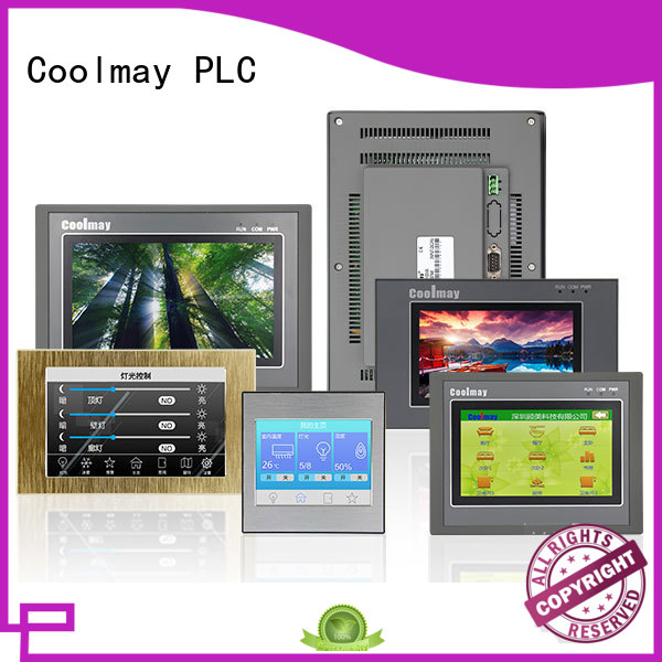 Coolmay custom hmi touch panel manufacturing for textile machinery