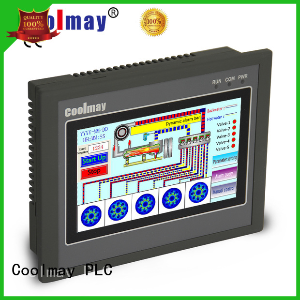 Coolmay high-speed PLC HMI all in one factory directly for central air conditioning