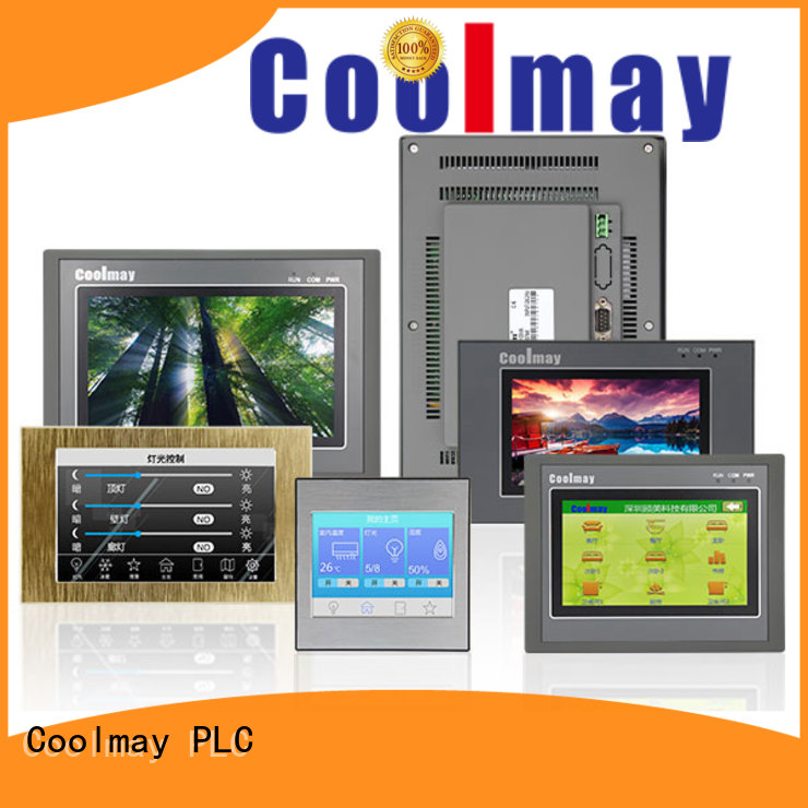 Coolmay rs232rs485 hmi touch panel bulk for packaging machinery