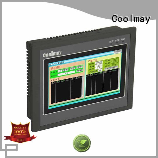 Coolmay touch screen plc computer for power equipment