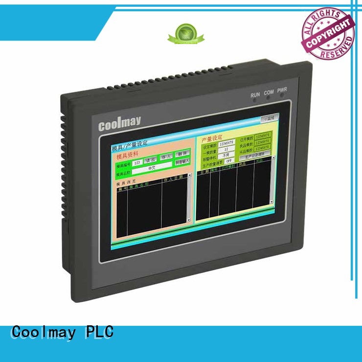 touchscreen plc relay screen for packaging machinery Coolmay