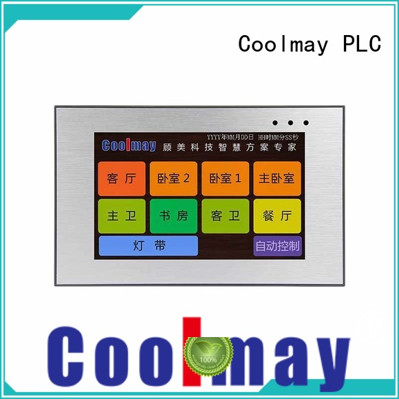 Coolmay hot selling hmi 7 inch interaction for packaging machinery