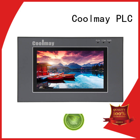 Coolmay PLC HMI all in one EX2N-43KH(A)-24MRT PLC controller with 4.3 Inch Touch Screen