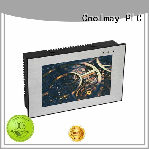 Coolmay touch panel hmi plc all in one manufacturer for textile machinery