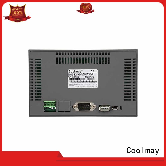 Coolmay modbus hmi touch panel directly sale for plastic machinery