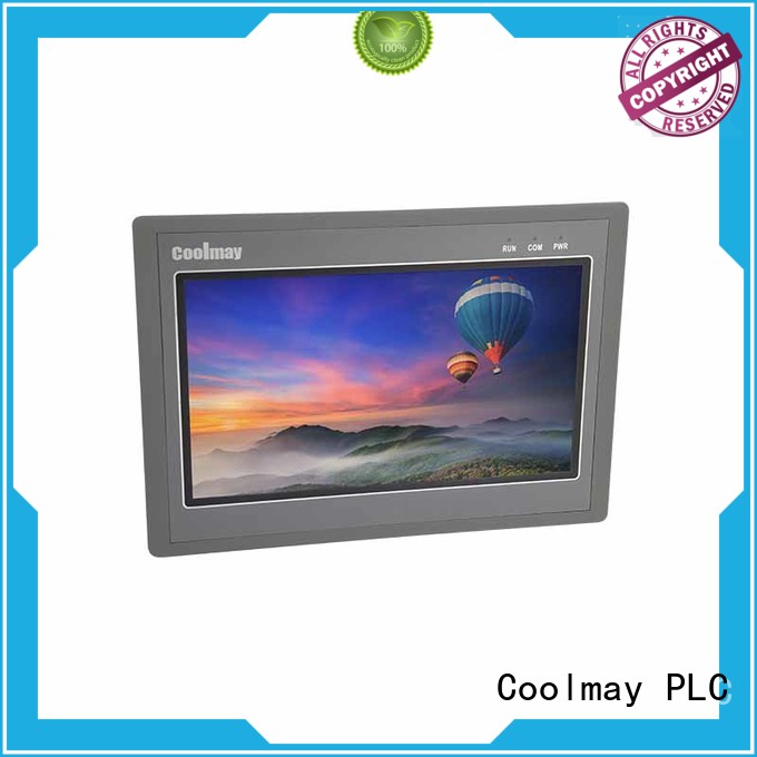 Coolmay easily dismount hmi lcd display factory directly for textile machinery