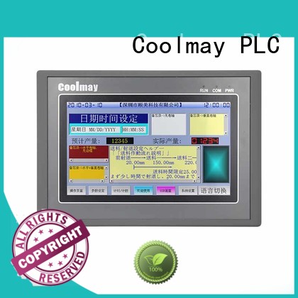 PLC HMI all in one touch screen safe easy to install Coolmay Brand