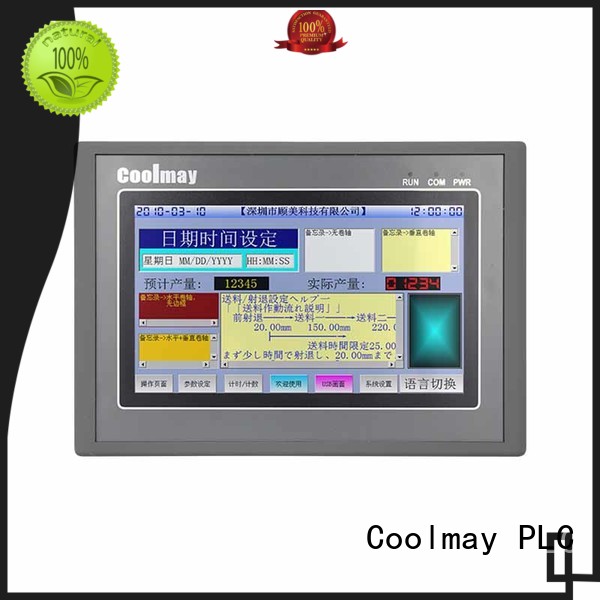 Coolmay hmi control panel factory directly for packaging machinery