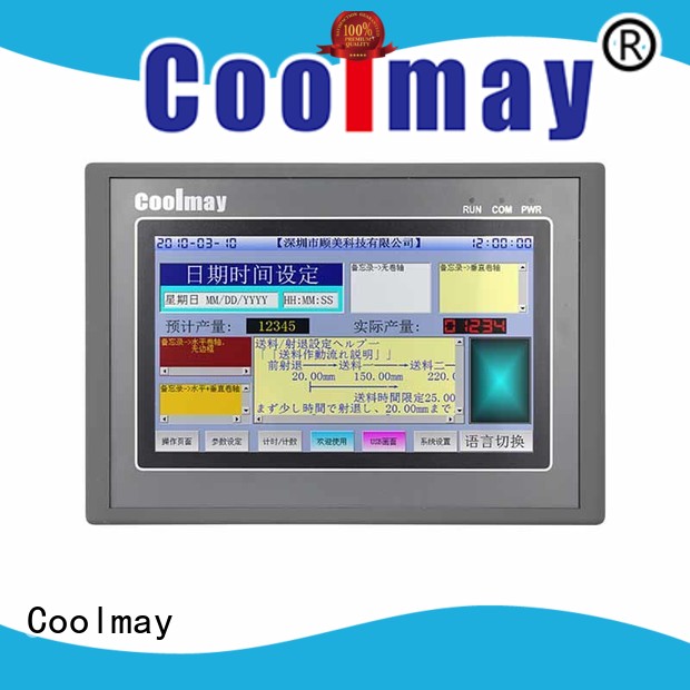 Coolmay Custom low cost plc with hmi for business for textile machinery