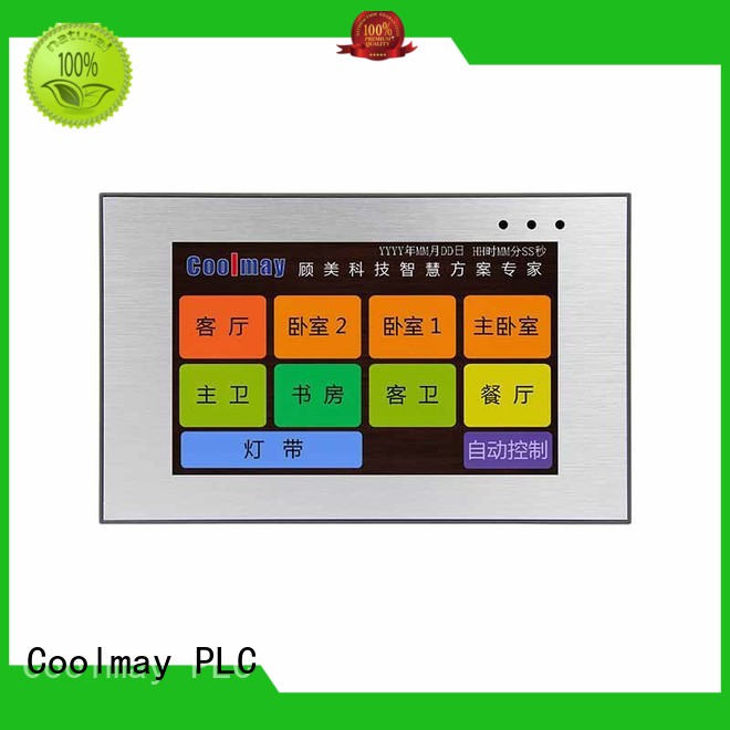 Coolmay reliable hmi touch panel from China for plastic machinery