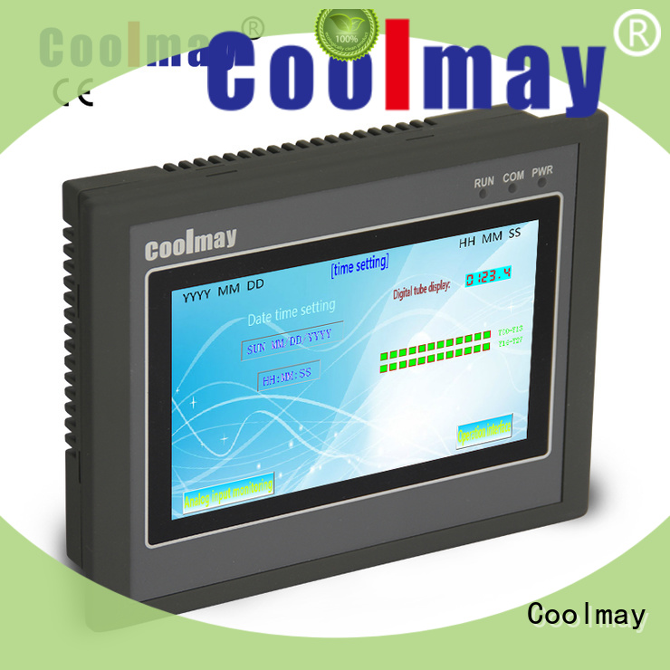 Coolmay popular hmi screen factory directly for injection molding machinery