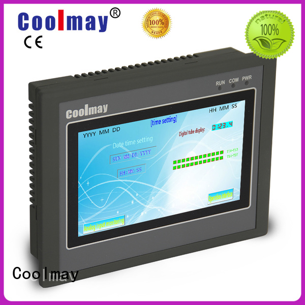 Coolmay hmiplc plc panel manufacturing for textile machinery