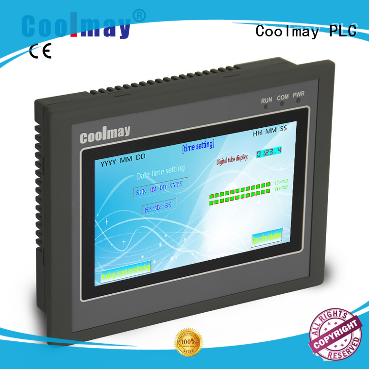 EX3G 4.3'' 5'' 7'' and 10.2'' hmi touch panel with plc i/o all in one